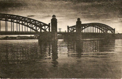 "Ленинград. Охтинский мост "