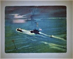 "Всплытие подводной лодки"