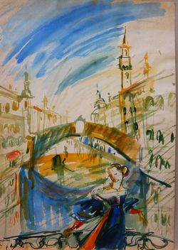 Театральная фантазия  "Венецианские мосты"
