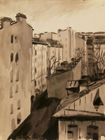Коллекция leningradart.com, выставка "Любимый город" Рисунок, акварель.1930-1990 г.г.