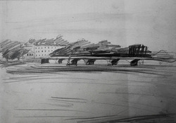 Коллекция leningradart.com, выставка "Любимый город" Рисунок, акварель . 1930-1990 годы.