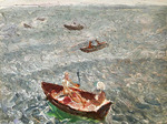 Коллекция leningradart.com, выставка ТАТАРЕНКО А.А.."Море, чайки, белый пароход"