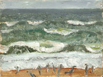 Коллекция leningradart.com, выставка ТАТАРЕНКО А.А.."Море, чайки, белый пароход"
